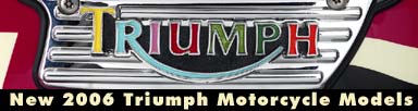 2006 Triumph Motorcycle Models