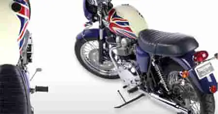 2006 Triumph Bonneville T100 Union Flag with Naked Lady