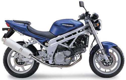 2007 Hyosung GT650 Comet 