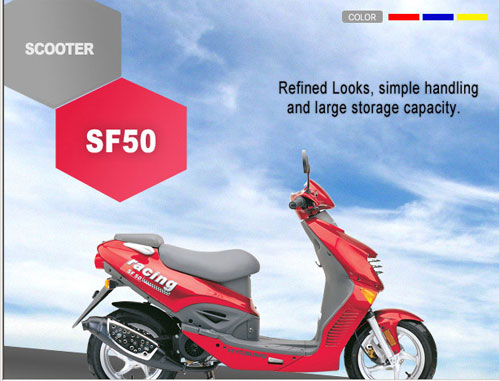 2008 Hyosung Prima SF50 