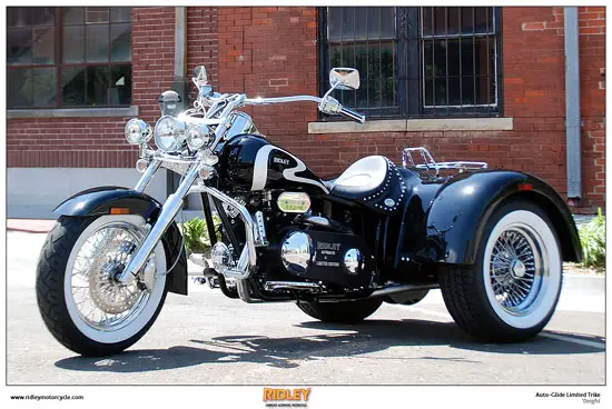 2008 Ridley Auto-Glide Trike Limited Edition 