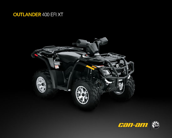 2009 Can-Am Outlander 400 EFI 