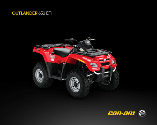 2009 Can-Am Outlander 650 EFI 