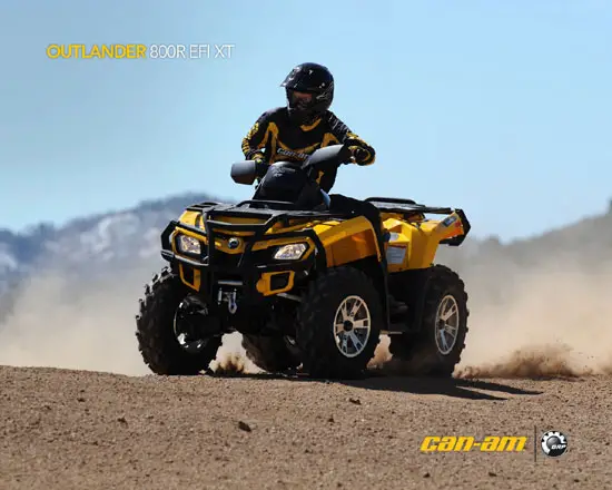 2009 Can-Am Outlander 800R EFI 