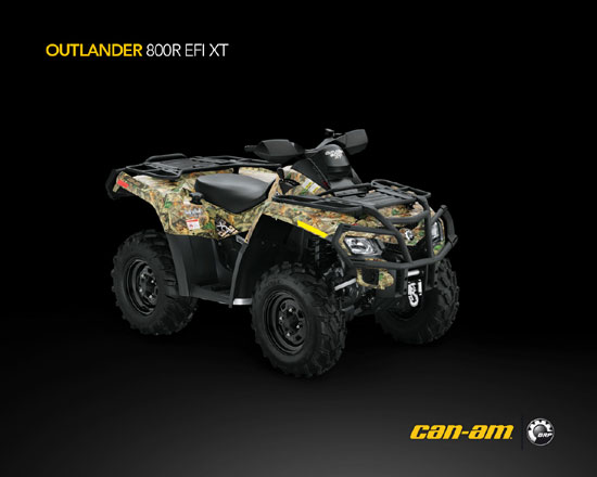 2009 Can-Am Outlander 800R EFI 