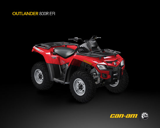 2009 Can-Am Outlander 800R EFI 