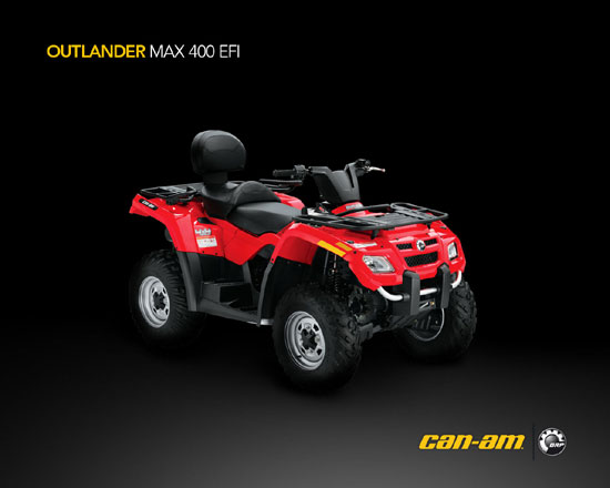 2009 Can-Am Outlander MAX 400 EFI 
