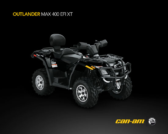 2009 Can-Am Outlander MAX 400 EFI 