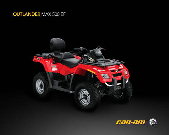 2009 Can-Am Outlander MAX 500 EFI 