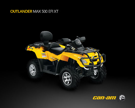 2009 Can-Am Outlander MAX 500 EFI 