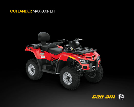 2009 Can-Am Outlander MAX 800R EFI 