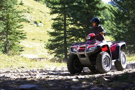 2009 Honda FourTrax Foreman 4X4 with Power Steering TRX500FPM 