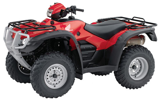 2009 Honda FourTrax Foreman 4X4 ES with Power Steering TRX500FPE 