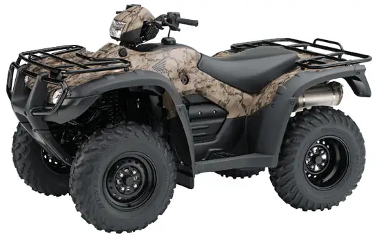 2009 Honda FourTrax Foreman 4X4 ES with Power Steering TRX500FPE 