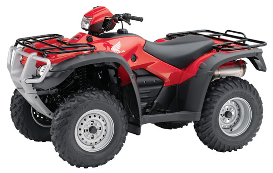 2009 Honda FourTrax Foreman 4X4 with Power Steering TRX500FPM 