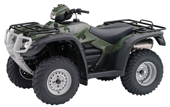 2009 Honda FourTrax Foreman 4X4 with Power Steering TRX500FPM 