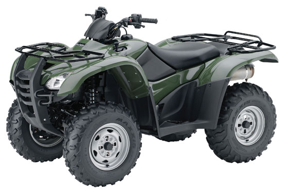 2009 Honda FourTrax Rancher AT with Power Steering TRX420FPA 