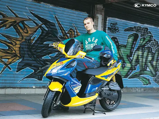 2009 Kymco Super 8 150 