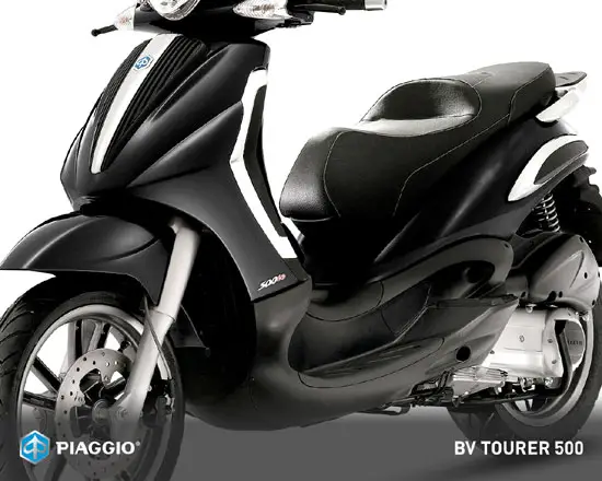 2009 Piaggio BV Tourer 500 
