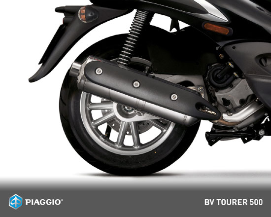 2009 Piaggio BV Tourer 500 