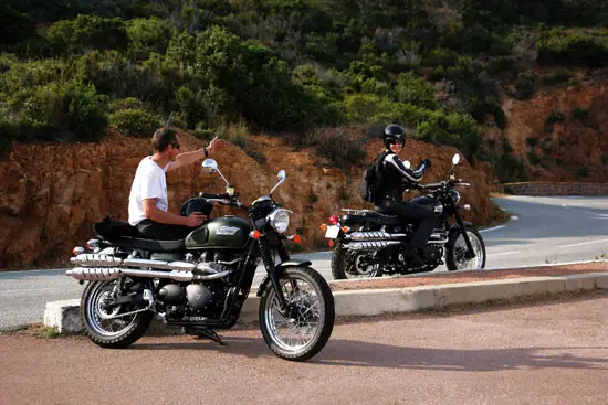 2009 Triumph Scrambler 