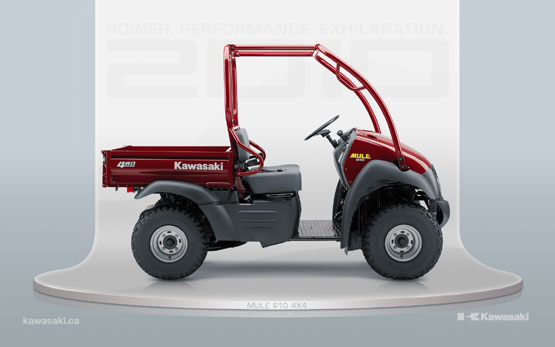 2010 Kawasaki Mule 610 4X4 