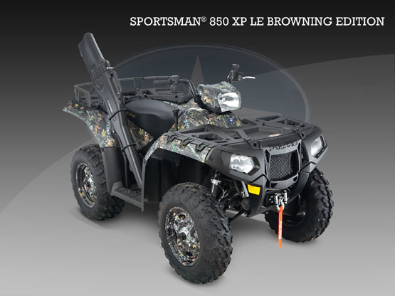 2010 Polaris 850 XP EPS Browning LE 