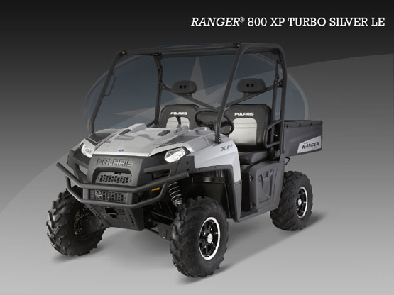 2010 Polaris Ranger 800 XP Turbo Silver LE 