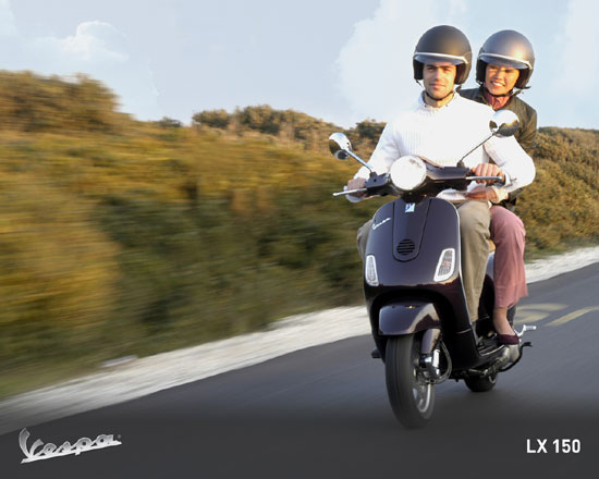 2010 Vespa LX150 ie