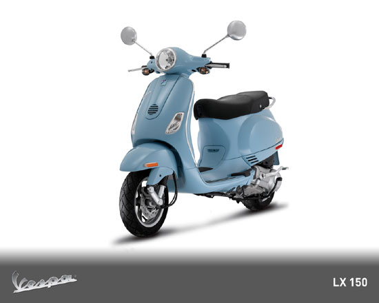 2010 Vespa LX150 ie