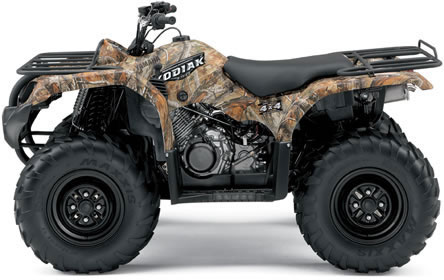 2010 Yamaha Kodiak 350 Camo AP HD 