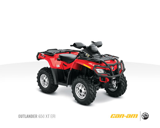 2011 Can-Am Outlander 650 XT 