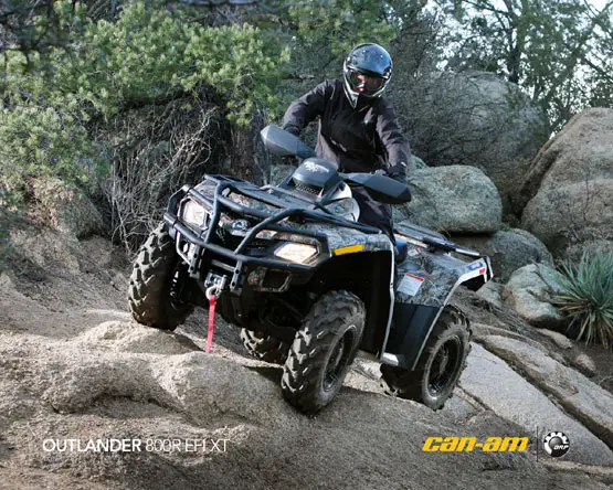 2011 Can-Am Outlander 800R XT 