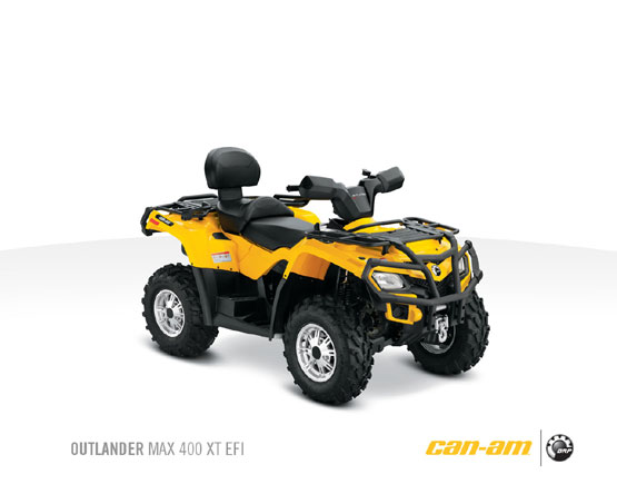 2011 Can-Am Outlander Max 400 XT 