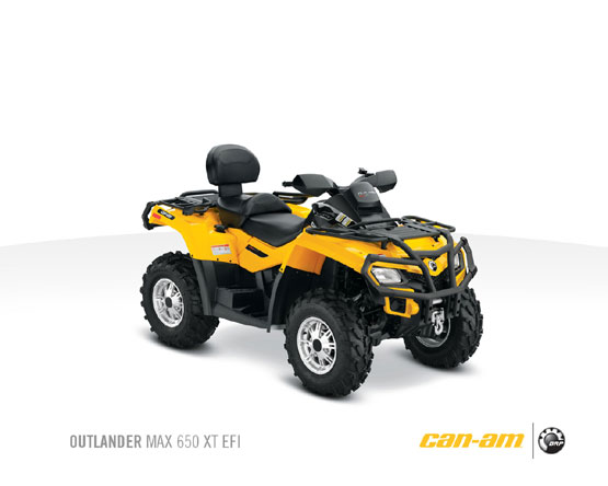 2011 Can-Am Outlander Max 650 XT 