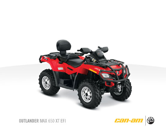 2011 Can-Am Outlander Max 650 XT 