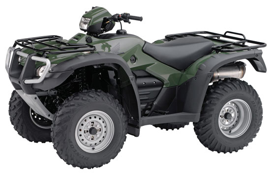 2011 Honda FourTrax Foreman 4X4 TRX500FM 