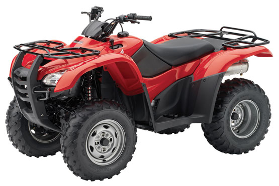 2011 Honda FourTrax Rancher with Power Steering 4X4 TRX420FPM 
