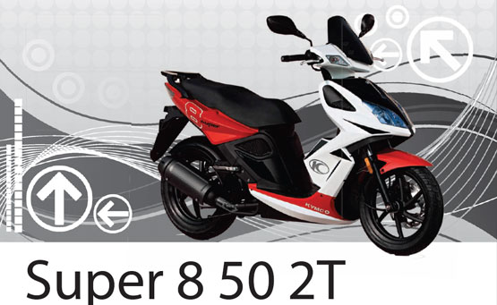 2011 Kymco Super 8 150 
