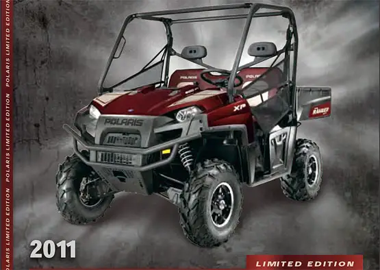 2011 Polaris Ranger XP 800 Crimson Red LE  