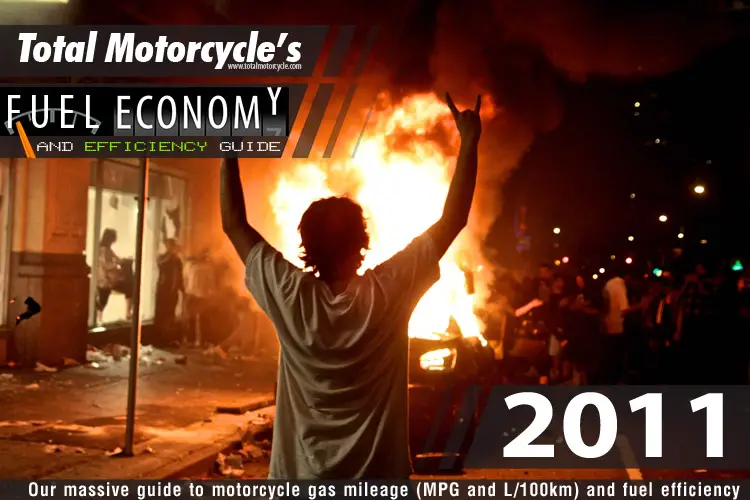 2011 Motorcycle MPG Fuel Economy Guide