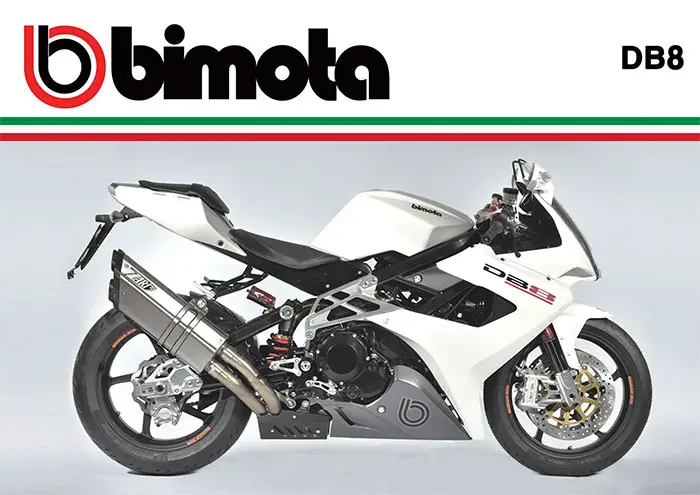 2013 Bimota DB8, DB8 Biposto, DB8SP 