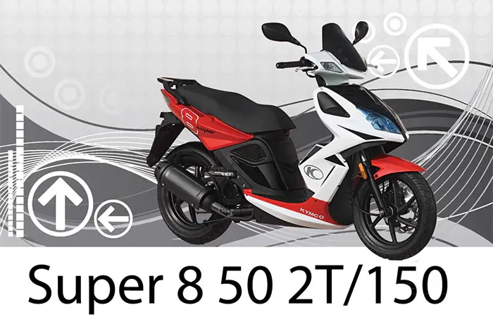 2013 Kymco Super 8 50 