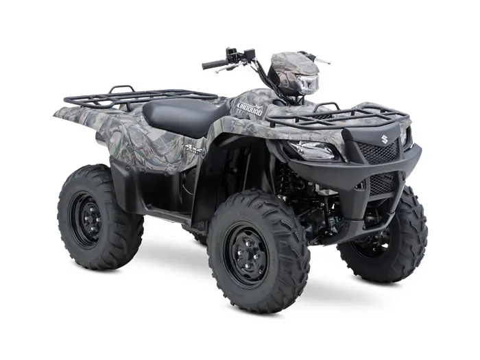 2013 Suzuki KingQuad 750AXi Power Steering Camo