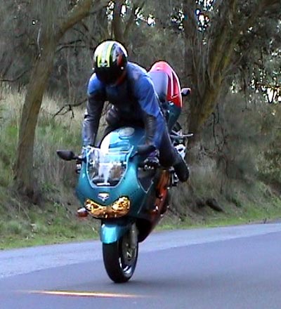 Motorcycle Endo