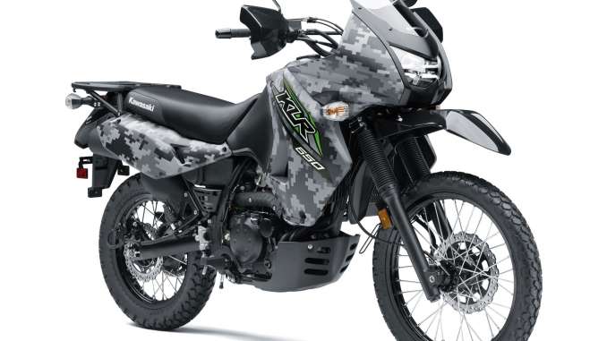 2018 Kawasaki KLR650 Camo