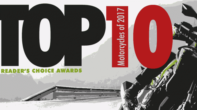 Reader's Choice Awards: Top 10 Bikes 2017
