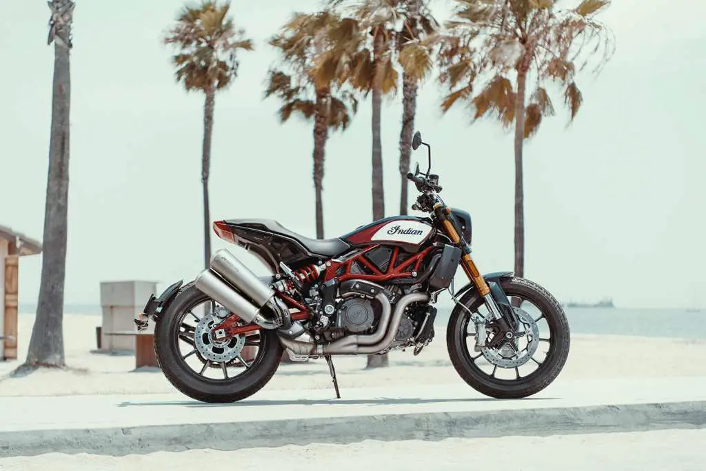 Indian Motorcycle Makes Akrapovič Exhaust Stock on FTR 1200 S with Race Replica Paint