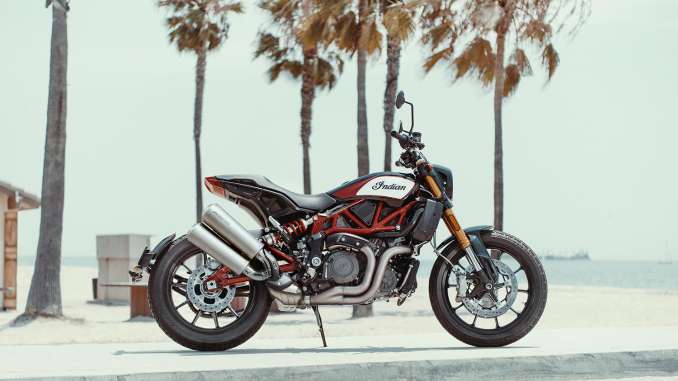 Indian Motorcycle Makes Akrapovič Exhaust Stock on FTR 1200 S with Race Replica Paint