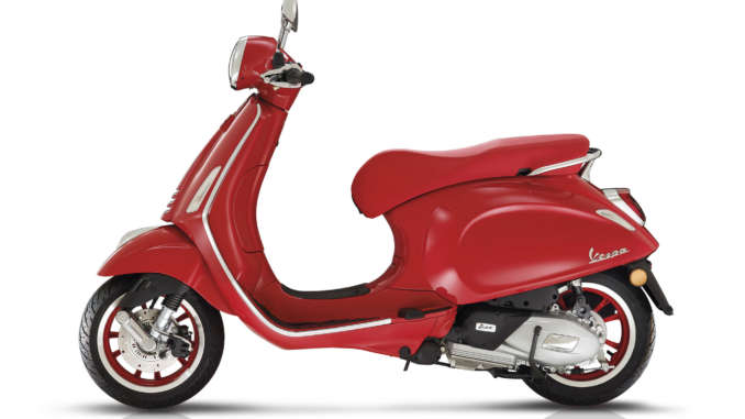 2020 Vespa Primavera 125 RED